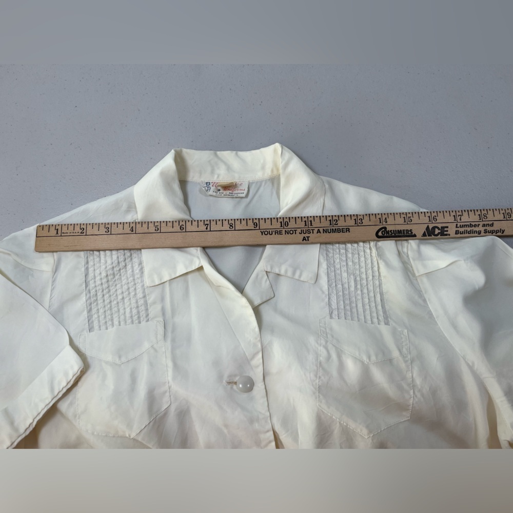 Vintage 60’s Nylon Nurse, Waitress, Beautician uniform - Picture 13 of 14
